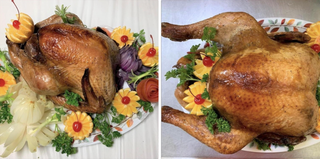 Cách làm gà nướng Giáng sinh từ gà ta bằng Amicook thơm ngon, mềm ngọt 8 làm gà nướng giáng sinh