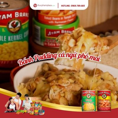 Banh Pudding ca ngu pho mai Thuc Pham Plaza medium