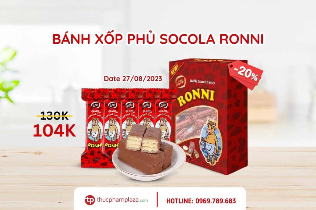 Khuyến mãi dành cho bánh Ronni