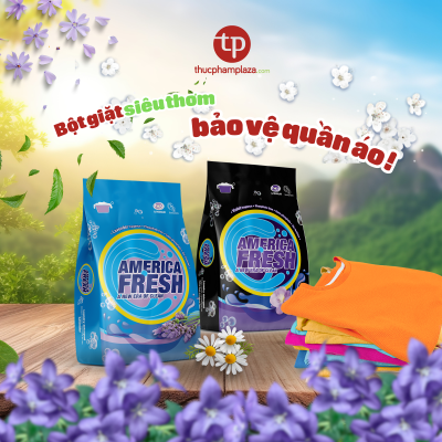  Bột giặt America Fresh 1kg