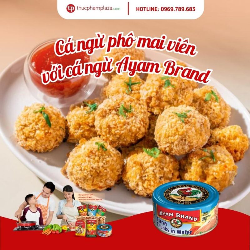 Ca ngu pho mai vien Ayam Brand large