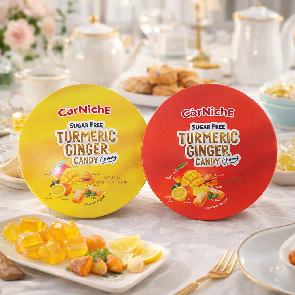Kẹo gừng nghệ không đường hỗn hợp Corniche 70g các màu 1 ChatGPT Image Feb 3 2026 02 45 40 PM