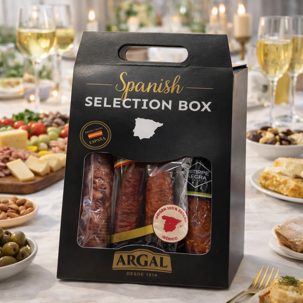 Hộp quà cao cấp Xúc Xích Tây Ban Nha Mix vị 570g 1 ChatGPT Image Feb 3 2026 11 58 16 AM