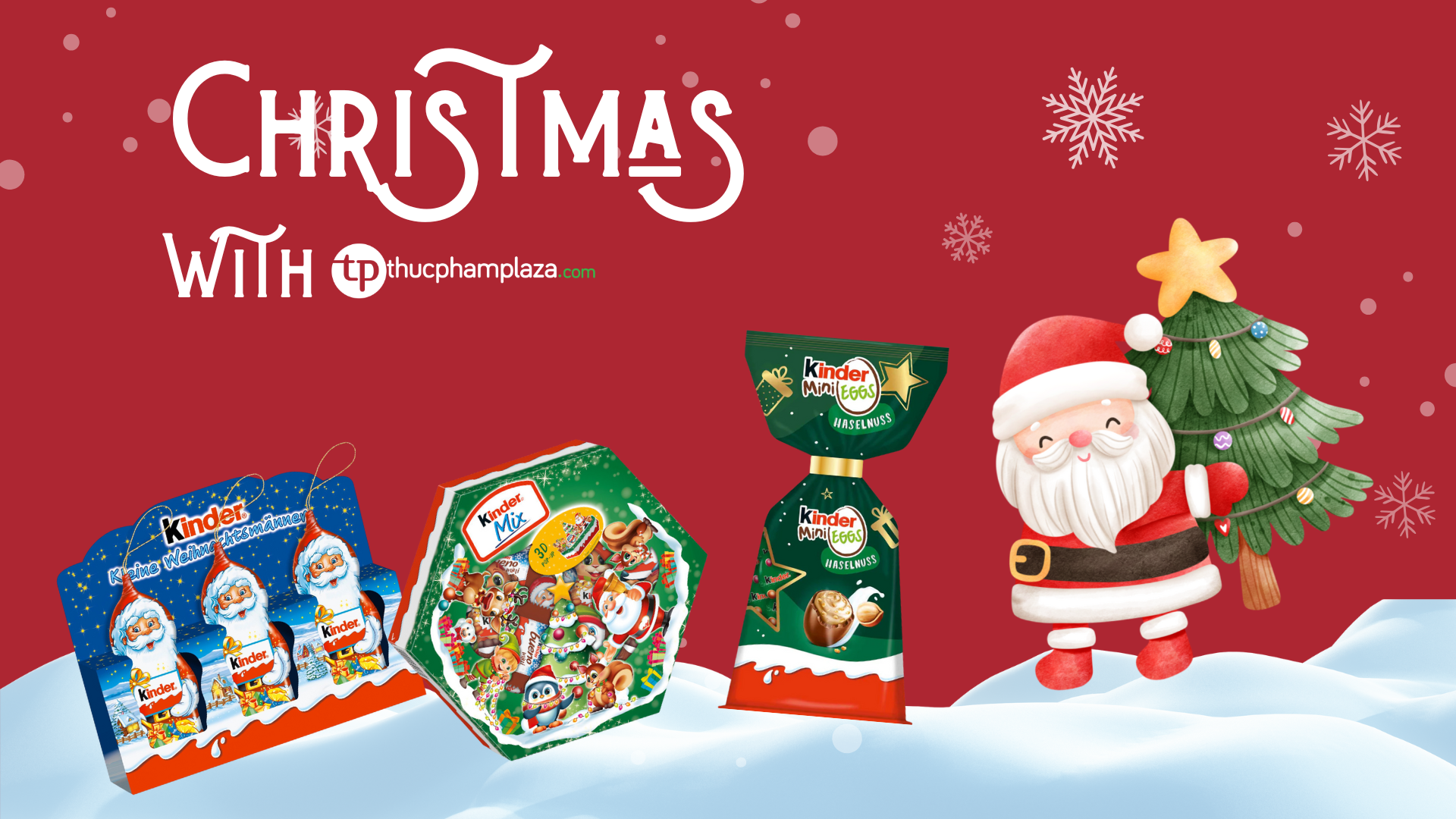 Christmas Around the World Presentation in Red Fun Cute Style