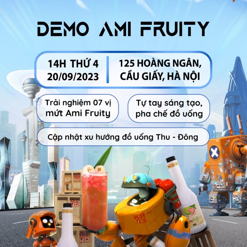 Demo Ami Fruity tại Hoàng Ngân đã sẵn sàng đợi khách iu! 1 Demo Ami Fruity large