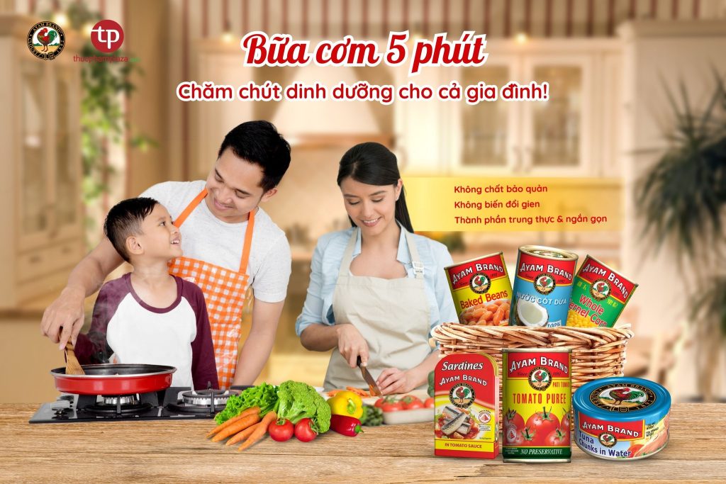 Ayam Brand nổi tiếng với việc nói "không" với chất bảo quản