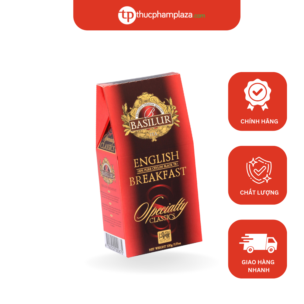 Trà Basilur Buổi Sáng - English Breakfast 100g 1 English Breakfast 100g