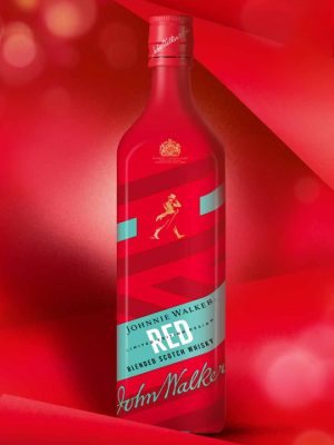 Whisky Johnnie Walker đỏ Red Label - chai 75cl 2 Hop ruou Johnnie Walker Red Label Icon Tet 2023 medium