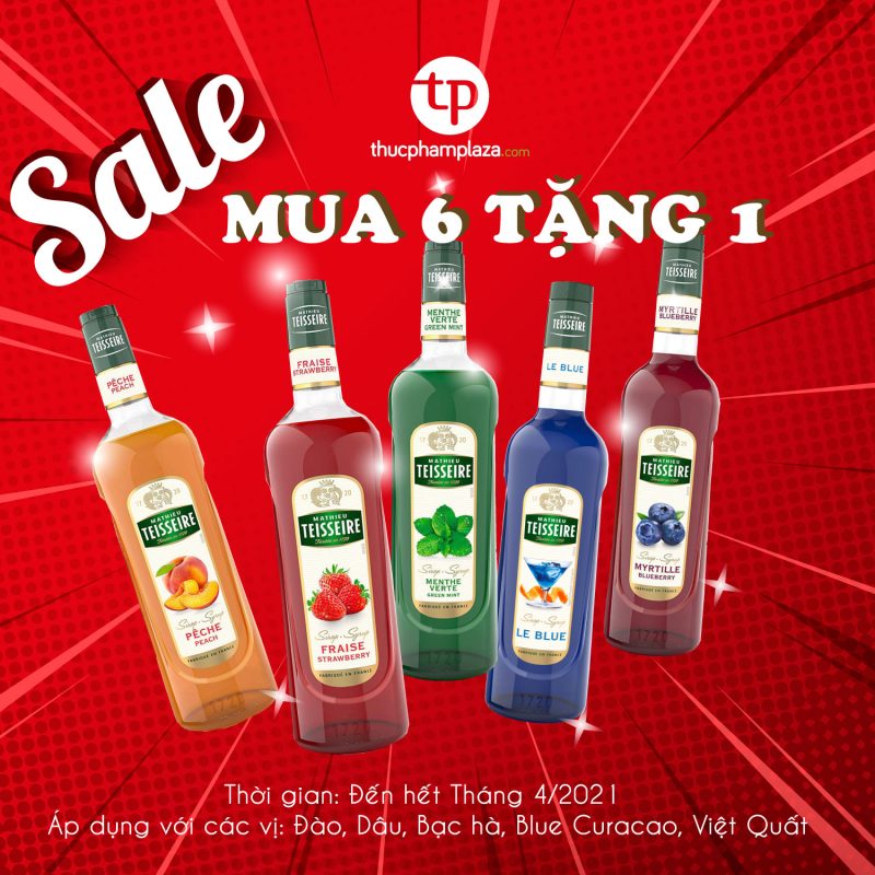 KM Tei mua 6 tang 1 large