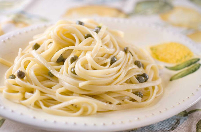 Lemon Caper Linguine