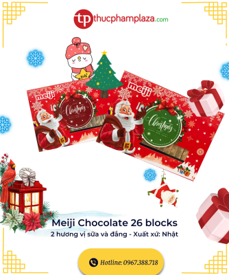 Meiji Chocolate 26 blocks medium