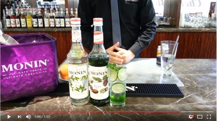 Monin Mojito Kiwi Soda medium