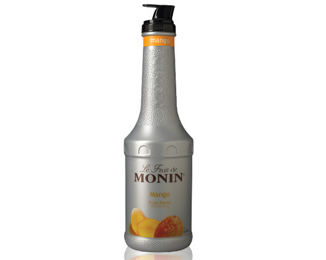 Mứt sệt trái Xoài nghiền Monin Puree - chai 1L 1 Monin Puree Mango 1L
