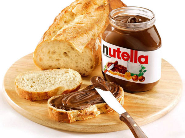 Mứt kem hạt dẻ Nutella 500g - Đức 2 Mut Socola kem hat de Nutella (1)
