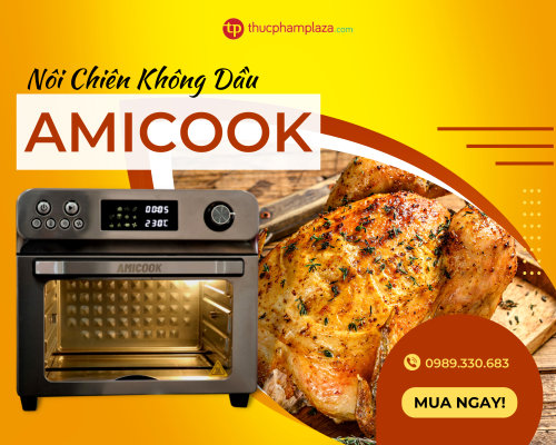 Nồi chiên không dầu Amicook Thực Phẩm Plaza medium