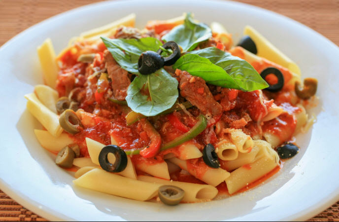 Nui ống tre vát Divella Penne số 27 - gói 500g 4 Penne Pasta Recipes