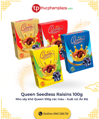 Queen Seedless Raisins 100g medium