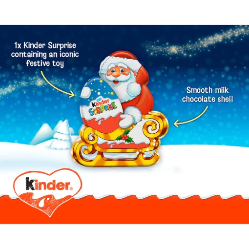 Socola Kinder noel santa with toy 75g