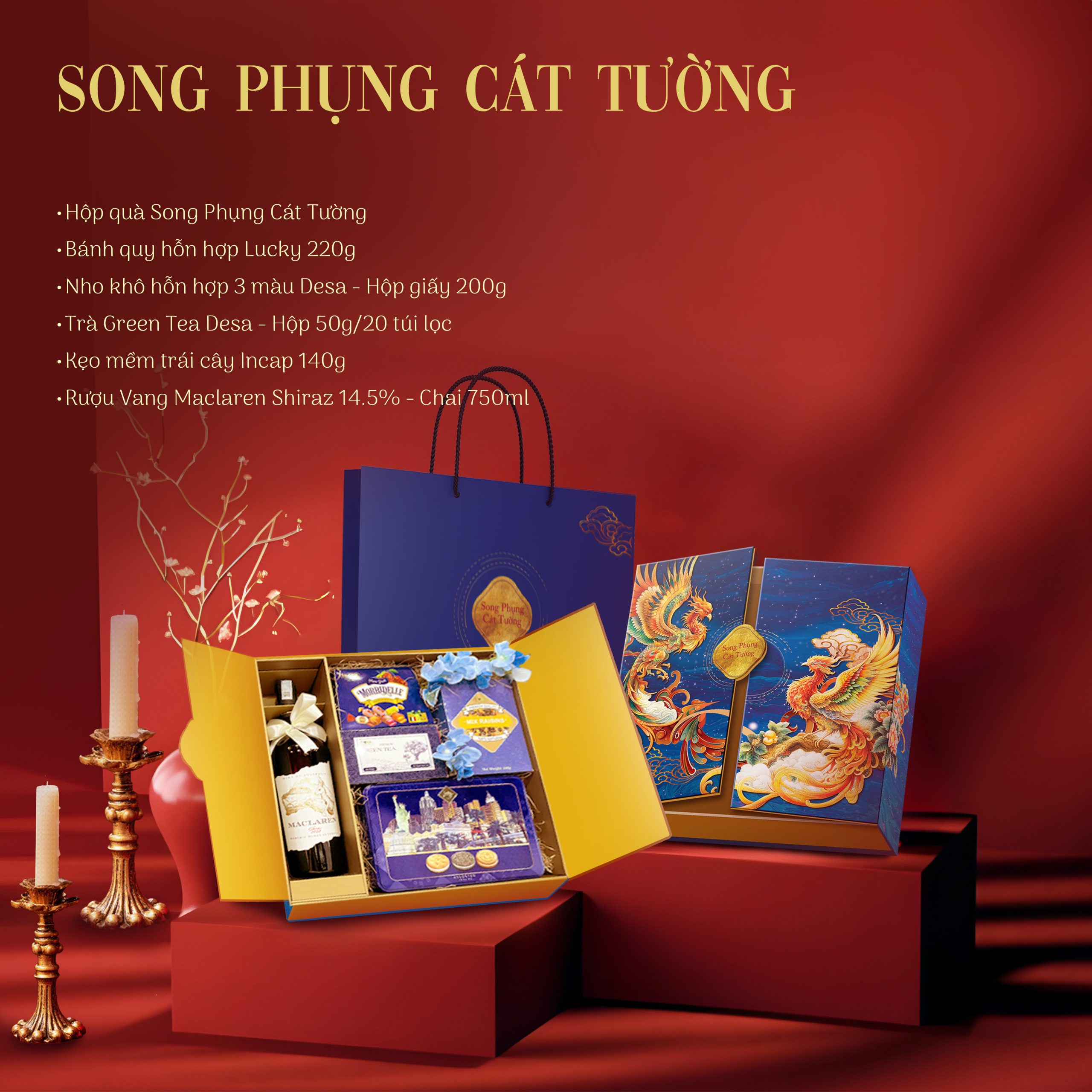 Hộp quà Tết 2025 Song Phụng Cát Tường 10 1 Song Phung mau 13 scaled