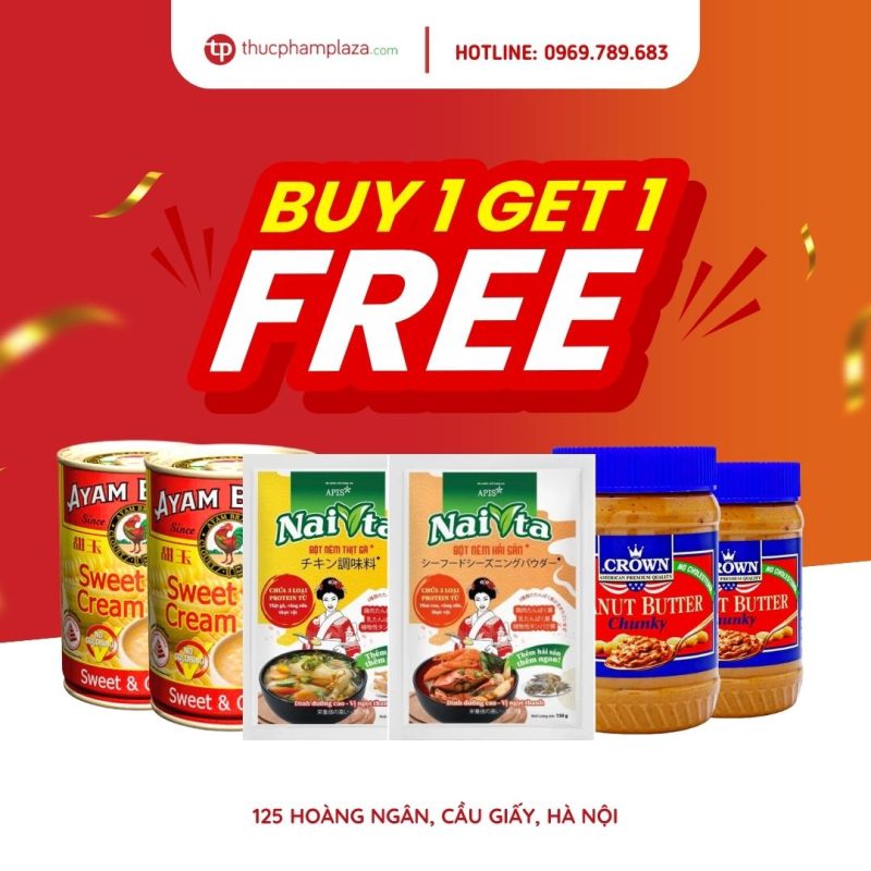 Thực Phẩm Plaza Ra Mắt Ưu Đãi Mua 1 Tặng 1 1 Thuc Pham PLaza mua 1 tang 1 large