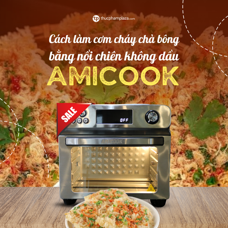 Cách làm cơm cháy bằng nồi chiên không dầu cực đơn giản 1 Thucphamplaza.com 5 large