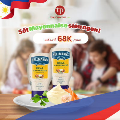 Sốt Mayonnaise hiệu Hellmann's 6 Ve sinh lo nuong tu lanh that don gian 1 medium