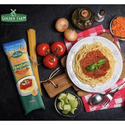 Mỳ Spaghetti Golden Farm 500g có túi khóa 9 aebdf5dfc9f0a7e50762286912ad7f7c