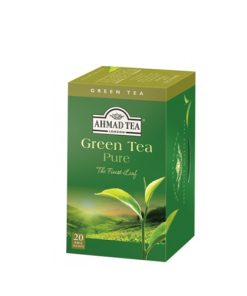 Trà xanh hiệu Ahmad hộp 40g/20 túi lọc