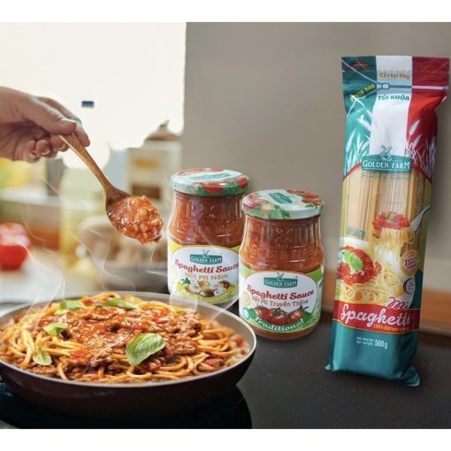 Mỳ Spaghetti Golden Farm 500g có túi khóa 7 b2fcfcc69ef32082fe472c4aad7591fe