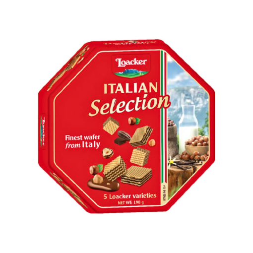 Trang chủ 95 ba nh xo p loacker italian selection 190g