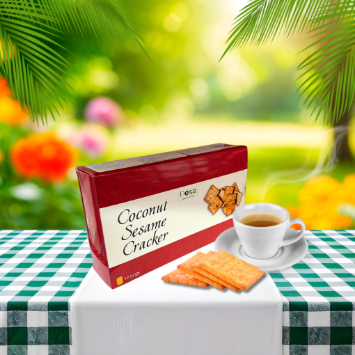 banh cracker dua DESA hop do