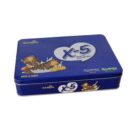 Bánh SAMJIN X5 hỗn hợp - hộp thiếc xanh 418g 1 banh samjim 418g