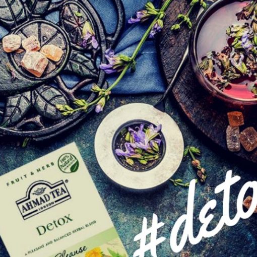 Trà AHMAD Detox giải độc cơ thể - hộp 40g/ 20 túi lọc 7 Bao bì sản phẩm