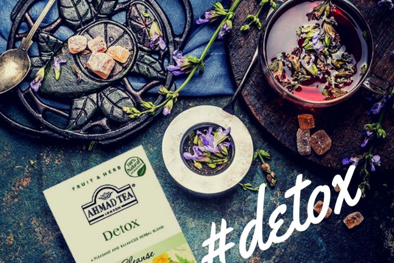 Trà AHMAD Detox giải độc cơ thể - hộp 40g/ 20 túi lọc 4 Bao bì sản phẩm