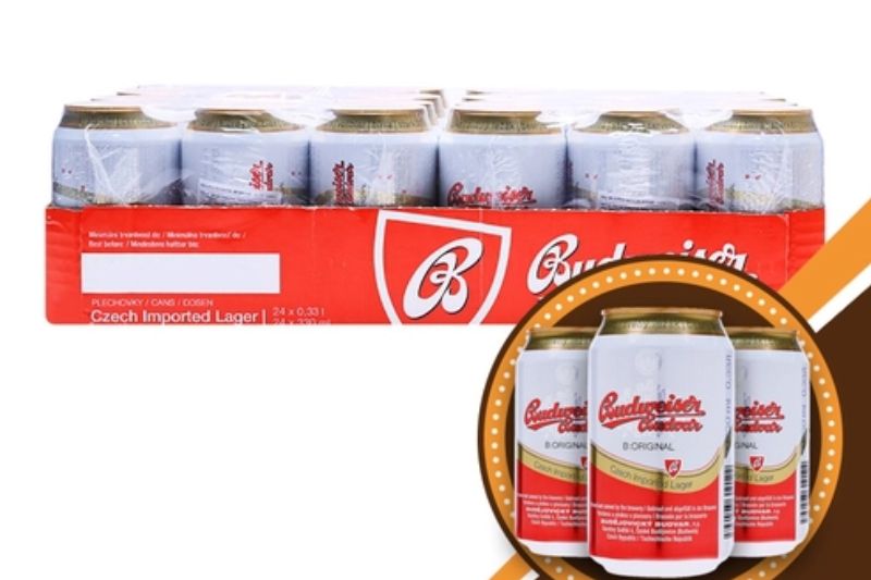 Bia Budweiser Budvar Czech - lon cao 50cl 10 Bia Budweiser Budvar Czech – lon cao 50cl