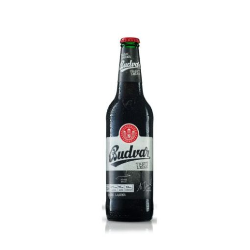 Bia đen Budweiser Budvar 4.7% – chai 330ml