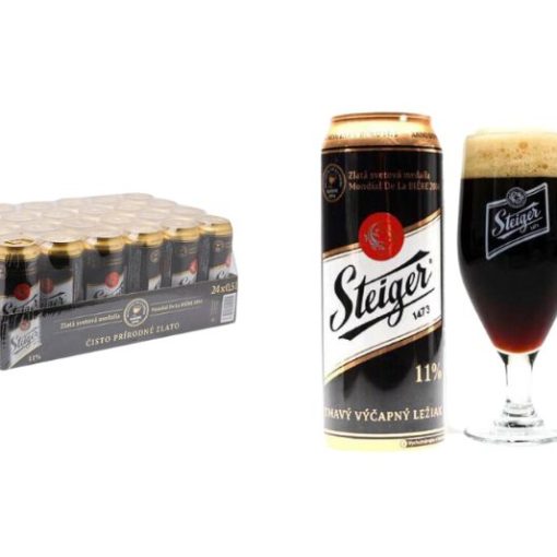 Bia Steiger đen 11% Dark Lager - lon cao 50cl 7 Bia Steiger đen 11% Dark Lager lon cao 50cl