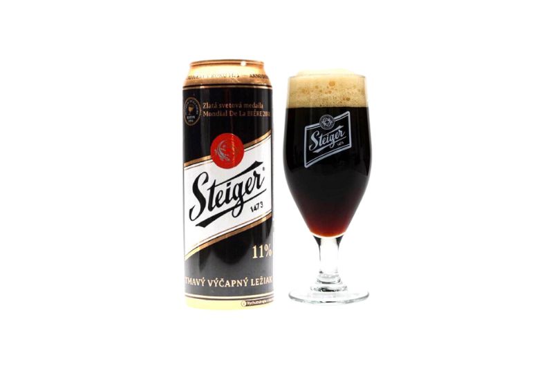Bia Steiger đen 11% Dark Lager - lon cao 50cl 2 Bia Steiger đen 11% Dark Lager lon cao 50cl