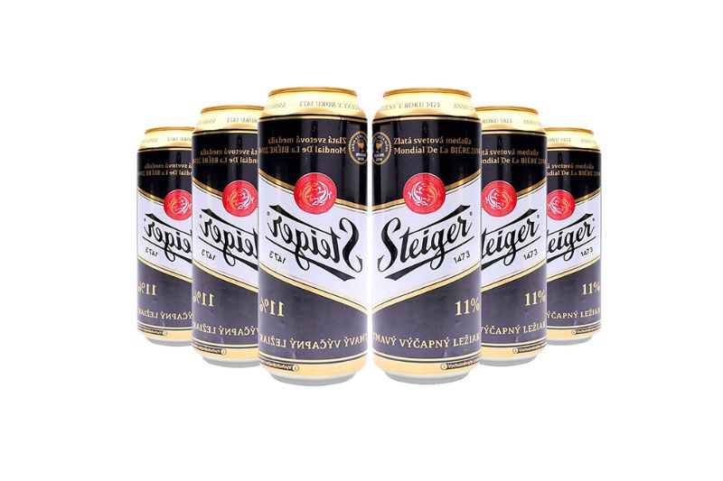Bia Steiger đen 11% Dark Lager - lon cao 50cl 3 Bia Steiger đen 11% Dark Lager lon cao 50cl