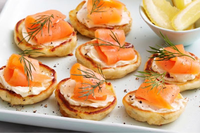 Công thức món Blini thơm ngon chuẩn từng bước 5 blini