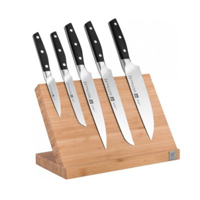 Bộ dao 6 món kem giá gỗ Zwilling 2 bo dao 6 mon zwilling