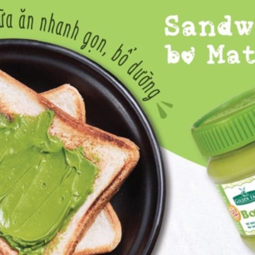 Bơ Matcha Golden Farm 170g & 340g 5 bo tra xanh