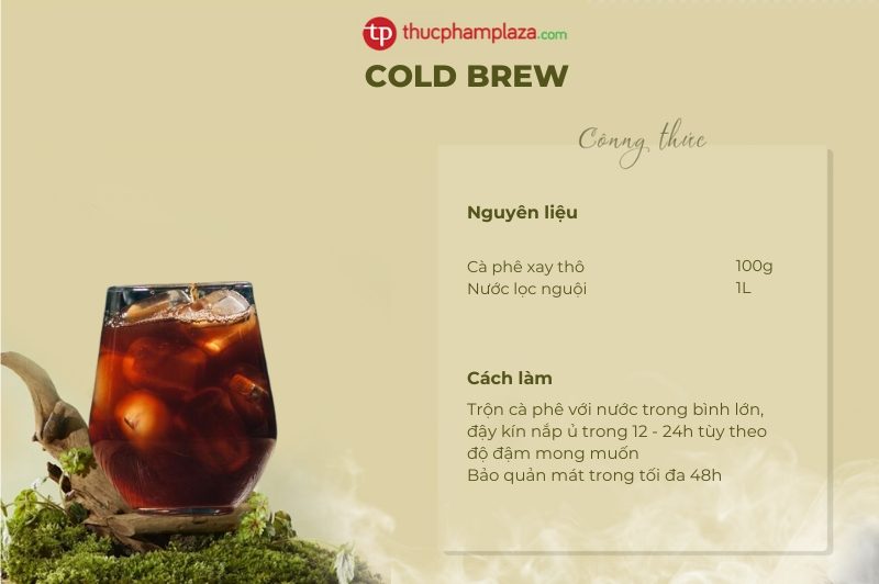 Bỏ Túi Thủ Thuật Ủ Cold Brew Đậm Vị 1 ủ cold brew