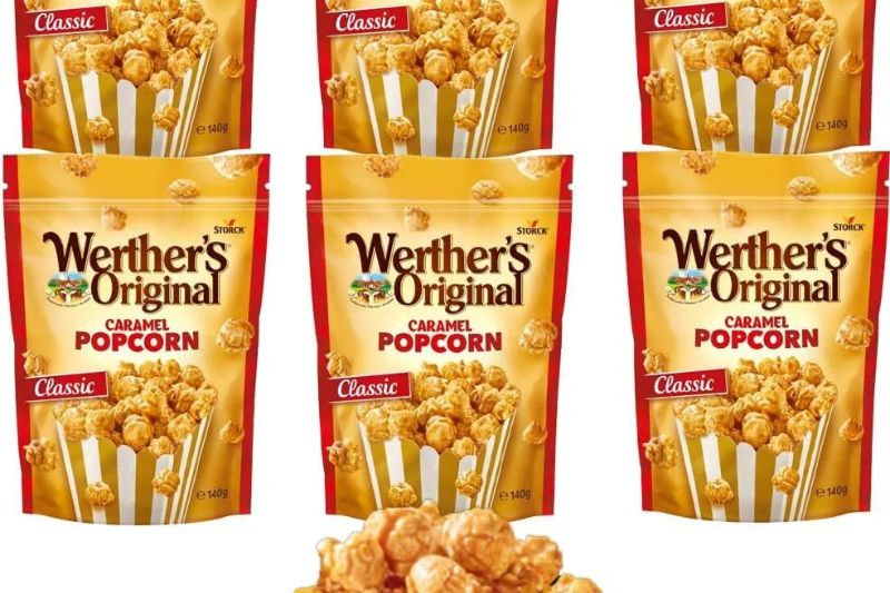 Bỏng ngô Werther's Original Popcorn Caramen Classic 140g 9 Bỏng ngô Werther’s Original Popcorn Caramel Classic 140g
