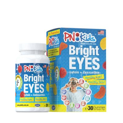 Thực Phẩm bổ sung Vitamin A cho bé Bright Eyes hiệu PN:kids - hộp 30 viên 2 bri30 medium