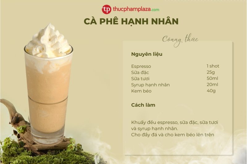 cà phê hạnh nhân