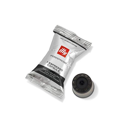 Cà phê viên nén đen Dark Roast hiệu Illy - thùng 100 viên 1 ca phe illy vien nen den