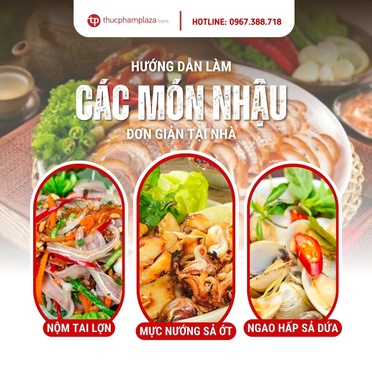 Hướng dẫn cách làm các món nhậu đơn giản, hấp dẫn tại nhà 2 cac mon nhau
