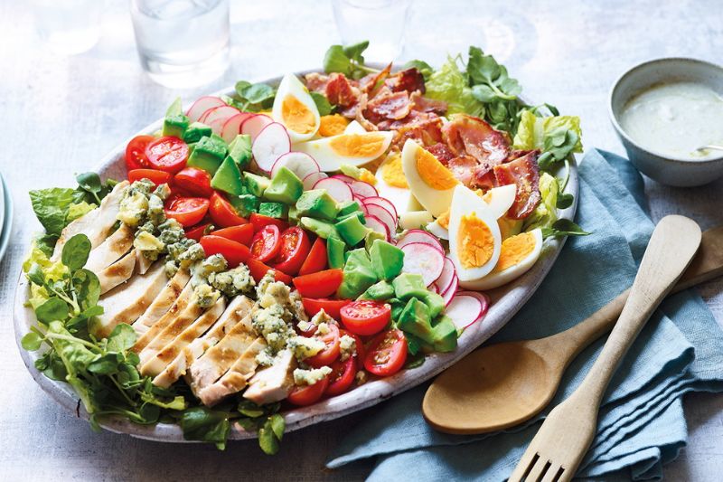 Cách chế biến món Cobb Salad chuẩn vị nhà hàng 2 cobb salad