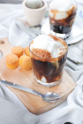 cach pha cafe cot dua